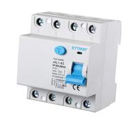 Interruttore Differenziale Puro, 4P 300mA 6kA 415VAC, Salvavita Differenziale, Occupa 4 Moduli DIN, RCCB 4P 300mA C25 25A