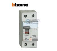 Interruttore differenziale puro ac 2p 25a 30m Bticino GC723AC25
