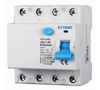 Interruttore differenziale puro Salvavita modulare 4P 25A 30mA 6KA 380V Ettroit