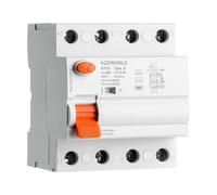 Interruttore Differenziale Puro Salvavita Tipo B Trifase 63A, RCCB Classe B 380V 3P+N 10kA 300mA/0,3A, 4 Moduli DIN, Per Wallbox di ricarica veicoli elettrici, Inverter fotovoltaici, UPS, Ascensori