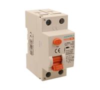 Interruttore Differenziale Puro Tipo A 300mA 40A, Salvavita RCCB 300mA 2P, 1P+N 2 Poli 6kA 220V, Occupa 2 Moduli Barra DIN