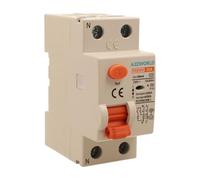 Interruttore Differenziale Puro Tipo A, Salvavita 30mA 32A, RCCB 1P+N 6kA 220V, 2 Moduli DIN, Serie PR8NM Elettromagnetica, Certificato IEC61008-1