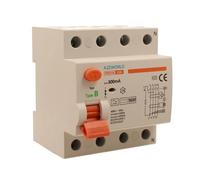 Interruttore Differenziale Puro Tipo B Trifase, Salvavita 300mA 25A, RCCB 3P+N 10kA 380V, 4 Moduli DIN, Serie PR8HM Elettromagnetica, Certificato IEC61008-1