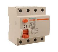 Interruttore Differenziale Puro Trifase, Salvavita 300mA Tipo A 40A, RCCB 3P+N 6kA 380V, 4 Moduli DIN, Serie PR8NM Elettromagnetica, Certificato IEC61008-1