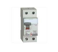 INTERRUTTORE DIFFERENZIALE SALVAVI PURO 2 POLI 25A AC 0.03A 2M BTICINO GC723AC25