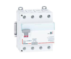 Interruttore Differenziale Salvavita Bticino 40A 4P 30MA Tipo B 4 Mod G743B40