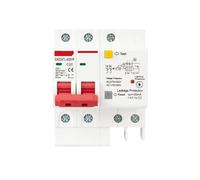 Interruttore differenziale SPD 230V 2P con protezione da sovraccarico, sovratensione, RCBO, RCCB con protezione contro i fulmini, protettore dalle perdite MCB(6A)