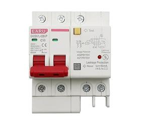 Interruttore differenziale SPD 230V 2P da 10 pezzi con protezione da sovraccarico, sovratensione, RCBO, RCCB con protezione da fulmini, protezione da perdite MCB(10a)