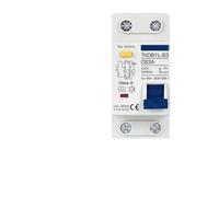Interruttore differenziale tipo A 30mA Rcbo MCB 1P+N 10A 16A 20A 32A 40A 63A Protezione da sovraccarico e dispersione verso terra(Type A -AC220V 30mA,63A)