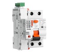 Interruttore Differenziale Tipo F Riarmo Automatico 63A, RCCB Salvavita Riarmabile, 1P+N 6kA 30mA 0.03A, 3 Moduli DIN, 3 Tentativi (10s/60s/300s)
