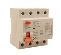 Interruttore Differenziale Tipo F-SI Super Immunizzato 380V, Salvavita Trifase 25A, RCCB 3P+N 10kA 30mA 4 Moduli, Ottimo per Impianti con Inverter,Pompe di Calore,Climatizzatori,UPS,Wallbox