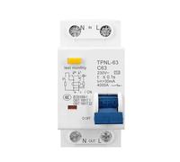 Interruttore differenziale TPNL DPNL 230 V 1P+N con protezione da sovracorrente e cortocircuito. Interruttore differenziale TPNL