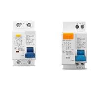 Interruttore differenziale TPNL DPNL 230V 1P+N con protezione da sovracorrente e cortocircuito RCBO MCB, TPNL(White 32A)