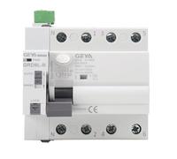 Interruttore differenziale trifase superimmunizzato auto rigenerabile con riconnessione automatica 4P 40A 30mA 6Ka Classe A. Differenziale autoarmabile. Differenziale Riarmo Automatico Rail Din. RCCB