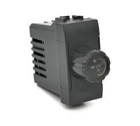 INTERRUTTORE DIMMER 500W 806N/INT-LGT NERO - 018279