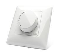 Interruttore dimmer a LED, 230 V, dimmer da incasso, dimmer rotante, pannello di copertura dimmer, dimmer LED, cornice di copertura, interruttore dimmer LED, interruttore della luce, dimmer per