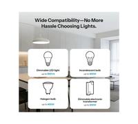 Interruttore Dimmer Intelligente Matter Zigbee Monitoraggio 'Alimentazione In Tempo Reale Controllo Remoto Tramite App Modulo di Regolazione Della