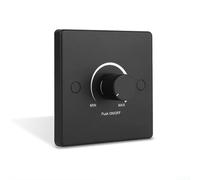 Interruttore dimmer interno RV per sistemi di illuminazione 12V e 24V DC con valutazione 5A e manopola di controllo della luminosità regolabile