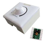 Interruttore dimmer LED rotante facile installazione compatibile con varie luci