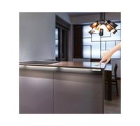 Interruttore Dimmer per Luce LED con Sensore Touch Intelligente 12V-24V, Pannello/Specchio In Legno Penetrabile da 20 mm, Interruttore A Induzione con