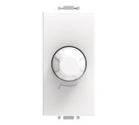 INTERRUTTORE DIMMER ROTATIVO 500W BIANCO VP42 COMPATIBILE VIMAR PLANA VP42-MB-ECO27251 ECOVA