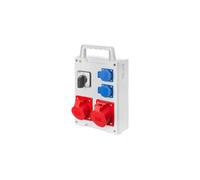 Interruttore Distributore Edile 0/1, 2X2P+Z, 16A/5P RS 6214-16
