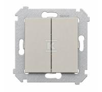 Interruttore doppio scala SIMON54 DW6/2.01/X/42 kasmir