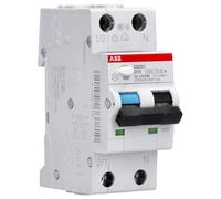 Magnetotermico differenziale Abb 10A 1P+N 30MA A 6KA 2M DS201C10A30