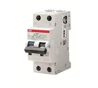 Magnetotermico differenziale Abb 10A 1P+N 30MA A 6KA 2M DS201C10A30