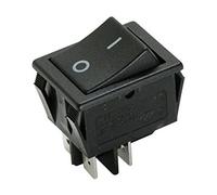 Interruttore Electro dh 11.405.p/N bipolare pulsadors 16 A/250 V Faston: Nero 8430552016723