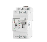 Interruttore elettrico ATS 2P su guida DIN G2R, interruttore di trasferimento, bobina 110 V-220 V, tipo PC, alimentazione urbana for generatore, 63 A(110V,G2R 2P 63A)