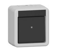 INTERRUTTORE ELETTRICO DA PARETE GIRO 310630, 240 V, Antracite, Grigio