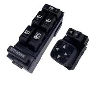 Interruttore elettrico per finestrino compatibile con Chevy per Silverado per valanga per Tahoe Car Driver Side Left Power Window Mirror Control Switch 15720127 15045085 (set)