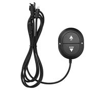 Interruttore elettrico per poltrona reclinabile con 2 pulsanti 12 32V | Controlla le funzioni del divano elettrico con questo resistente interruttore con maniglia in ABS per apparecchiature mediche