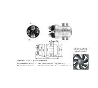 INTERRUTTORE ELETTROMAGNETE DISPOSITIVO COMANDO SOLLEVAMENTO MOTORINO AVVIAMENTO