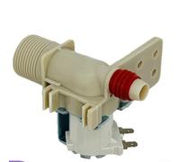Interruttore elettromagnetico a solenoide per valvola di ingresso della macchina per lavanderia per caricatore superiore, flusso d'acqua preciso giallo
