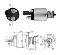 Interruttore elettromagnetico avviatore 46126 MEAT & DORIA per VW AUDI SKODA
