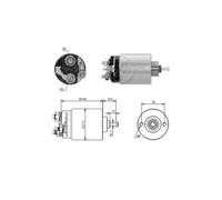 Interruttore elettromagnetico avviatore ZM961 ERA per FORD MAZDA VOLVO