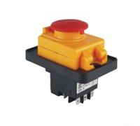 Interruttore elettromagnetico trifase 400V 10A IP55 E-Stop | Controllo motore industriale standard di Config EN60947 del commutatore a pedale dell'alloggio 7-pin ignifugo impermeabile