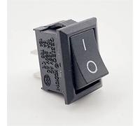 interruttore elettronico Interruttore a bilanciere 1/5 pezzi Mini interruttore a bilanciere KCD1, ON/OFF, apparecchiature elettriche, 2 pin, 2 posizioni, 15 * 21 mm, 6 A 250 V CA/10 A 125 V CA, rosso,