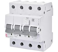 ETI Interruttore FI-LS KZS-4M A, 3 poli + N, tipo A, C13/0,03A, ad azione istantanea