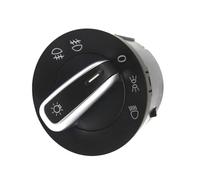 Interruttore fari Auto, per VW, per Caddy III, per Kasten 2005 2006 2007 2008 2009 2010 2011 2012 2013 2014 2015 2016 1 pz Interruttore fari Cromato 5ND 941 431