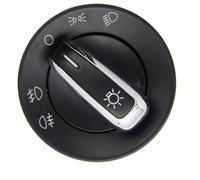 Interruttore fari Auto, per VW, per Sharan 1995 1996 1997 1998 1999 2000 2001 2002 2003 2004 2005 1 Pezzo Interruttore fari Cromato 3BD941531
