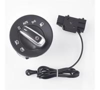Interruttore Fari Automatici Per Skoda Per Octavia 1Z3 2004-2013 | Interruttore Automatico Cromato Interruttore Faro Automatico 1ZD941431 Aggiungi Automatico 1Z094143k Interruttore luci