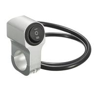 Interruttore Faro Manubrio Moto In Lega Di Alluminio 22 Mm 7/8 Pollici Interruttore A Tre Posizioni Interruttore Faretto Fendinebbia 12 V Interruttore Di Terminazione pulsante Motocicletta