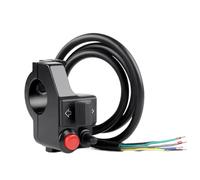 Interruttore faro motociclo Interruttore Del Clacson E Controllo Dei Segnali Da 22 Mm 7/8 ''per Il Controllo Del Raggio Degli Indicatori Di Direzione Del Clacson Universale