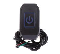 Interruttore fendinebbia per moto Interruttore Moto 22 Mm Con Pulsante Momentaneo Luminoso Montaggio Su Manubrio Controllo Clacson Faro Interruttore Modificato Pulsante Di Accensione Del Manubrio