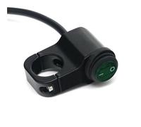 Interruttore fendinebbia per moto Interruttori In Lega Di Alluminio Da 7/8" 16A Per Moto Interruttore Faro Manubrio Da 22 Mm E 3 Fili Con Pulsante Di Accensione Luce Per Moto