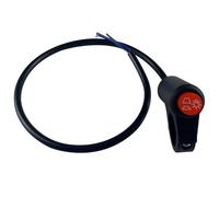 Interruttore fendinebbia per moto Pulsante Interruttore Luci Emergenza Lampeggianti Manubrio Motocicletta Doppio Lampeggio Spia Segnalazione Emergenza Modificata Veicoli