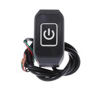 Interruttore fendinebbia per moto Pulsante Interruttore Manubrio Moto Interruttore Clacson Faro Interruttore Di Controllo Modificato Supporto Manubrio Rosso Blu Bianco Giallo Verde Pulsante Con Luce